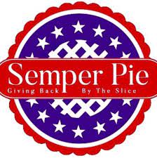 semper pie giving back by the slice cheesecake logo
