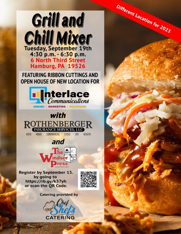grill and chill mixer with interlace communications and rothenberger insurance